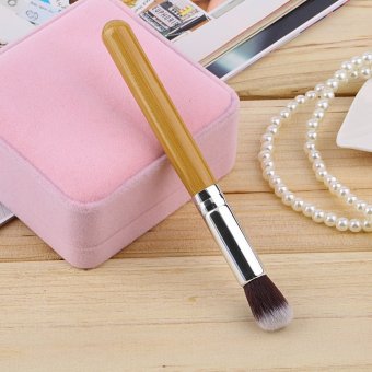 แปรงแต่งหน้า Bamboo แปรงเกลี่ยคอนซีลเลอร์ จำนวน 1 ชิ้น แปรงแต่งหน้า Bamboo แปรงเกลี่ยคอนซีลเลอร์ จำนวน 1 ชิ้น