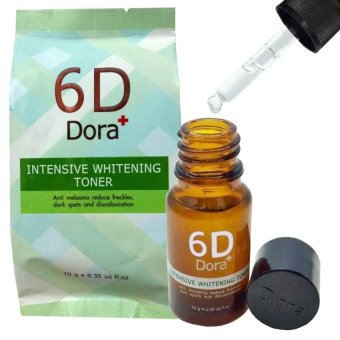 โทนเนอร์รักษาฝ้า กระ 6D Dora+ Intensive Whitening Toner โทนเนอร์รักษาฝ้า กระ 6D Dora+ Intensive Whitening Toner