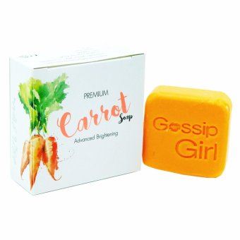 Gossip girl Carrot Soap 80g สบู่แครอท Gossip girl Carrot Soap 80g สบู่แครอท