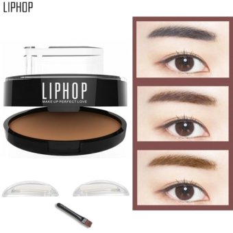 Liphop Eyebrow Stamp แสตมป์ปั้มคิ้ว ปั้มคิ้ว ปั้มคิ้วทรงเกาหลี #03 สีน้ำตาลอ่อน Liphop Eyebrow Stamp แสตมป์ปั้มคิ้ว ปั้มคิ้ว ปั้มคิ้วทรงเกาหลี #03 สีน้ำตาลอ่อน