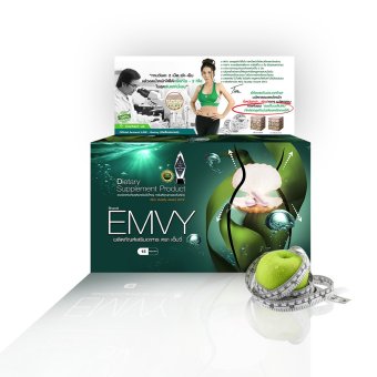 EMVY ผลิตภัณฑ์ลดน้ำหนัก ลดความอ้วน สําหรับคนลดยาก ปลอดภัย ไม่ใจสั่น : 15 แคปซูล ( 1 กล่อง) EMVY ผลิตภัณฑ์ลดน้ำหนัก ลดความอ้วน สําหรับคนลดยาก ปลอดภัย ไม่ใจสั่น : 15 แคปซูล ( 1 กล่อง)