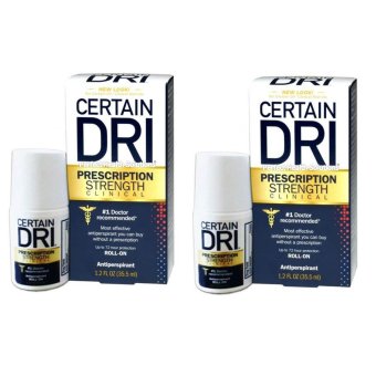 Certain Dri Roll-On โรลออนระงับเหงื่อและกลิ่นกาย สูตรเข้มข้น 35.5 ml. (2 กล่อง) (โฉมใหม่) Certain Dri Roll-On โรลออนระงับเหงื่อและกลิ่นกาย สูตรเข้มข้น 35.5 ml. (2 กล่อง) (โฉมใหม่)