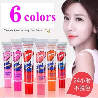 Lip Tattoo ลิปสักปาก 1 Set มี 6 สี Lip Tattoo ลิปสักปาก 1 Set มี 6 สี