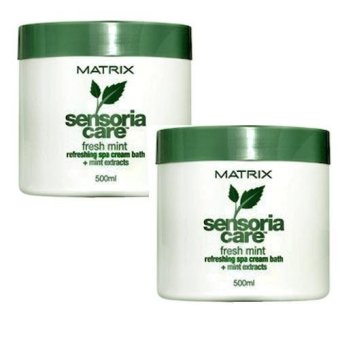 Matrix Sensoria Care Fresh Mint ลอรีอัล แมทริกซ์ เซ็นซอเรีย 500 ml. (แพ็คคู่) Matrix Sensoria Care Fresh Mint ลอรีอัล แมทริกซ์ เซ็นซอเรีย 500 ml. (แพ็คคู่)