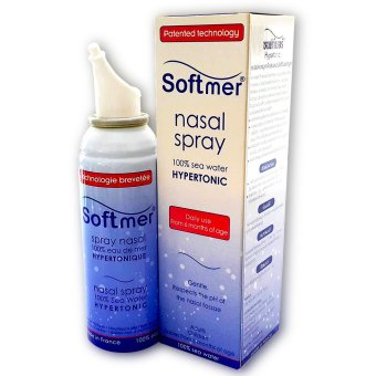 Softmer Spray Nasal สเปรย์น้ำทะเลใช้แทนการล้างจมูก 100มล. Softmer Spray Nasal สเปรย์น้ำทะเลใช้แทนการล้างจมูก 100มล.