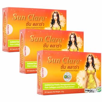 Sun Clara ซันคลาร่า กล่องส้ม สูตรดั้งเดิม (30แคปซูลx3กล่อง) Sun Clara ซันคลาร่า กล่องส้ม สูตรดั้งเดิม (30แคปซูลx3กล่อง)