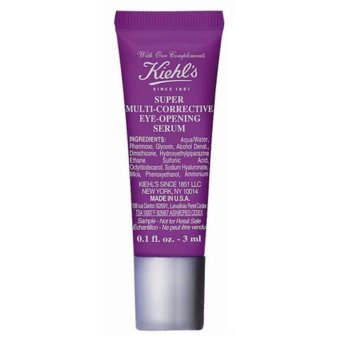 Kiehl's Super Multi-Corrective Eye-Opening Serum ครีมลดเลือนริ้วรอย 3ml (1 หลอด) Kiehl's Super Multi-Corrective Eye-Opening Serum ครีมลดเลือนริ้วรอย 3ml (1 หลอด)