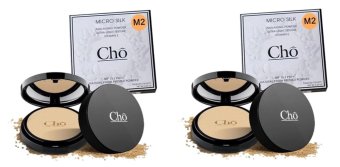 (M2-ผิวกลาง) CHO แป้งโช ไมโครซิลค์ แป้งพัฟหน้าเด็ก MICRO SILK ANTI-AGING POWDER 2 ตลับ (M2-ผิวกลาง) CHO แป้งโช ไมโครซิลค์ แป้งพัฟหน้าเด็ก MICRO SILK ANTI-AGING POWDER 2 ตลับ