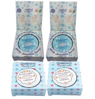 Little Baby Cupcake Underarm Cream ครีมรักแร้ขาวสูตรเก่า ทากลางคืน 50 g. x 2 + สูตรใหม่กลิ่นไวท์ชอคโกแลต ทากลางวัน 50 g. x 2 Little Baby Cupcake Underarm Cream ครีมรักแร้ขาวสูตรเก่า ทากลางคืน 50 g. x 2 + สูตรใหม่กลิ่นไวท์ชอคโกแลต ทากลางวัน 50 g. x 2