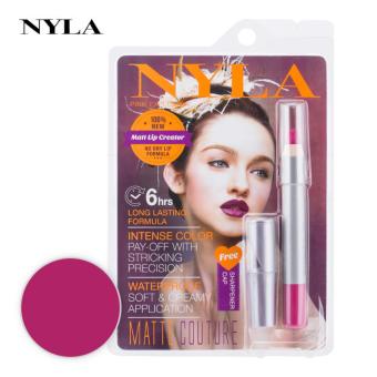 ลิปสติก NYLA Matt Lip Creator สี Pink Explosion ลิปสติก NYLA Matt Lip Creator สี Pink Explosion
