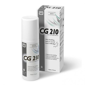 CG 210 Men ผลิตภัณฑ์ลดการหลุดร่วงของเส้นผม สำหรับผู้ชาย 80 ml. CG 210 Men ผลิตภัณฑ์ลดการหลุดร่วงของเส้นผม สำหรับผู้ชาย 80 ml.