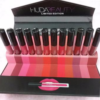 Huda Set Beauty Lipquid Matte Lipstick Set 12 Color 12 แท่ง 12 สี Huda Set Beauty Lipquid Matte Lipstick Set 12 Color 12 แท่ง 12 สี