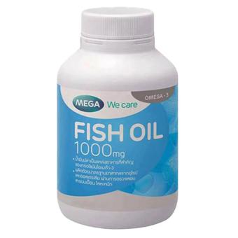 Mega We Care Fish Oil 1000mg 100เม็ด(1ขวด) Mega We Care Fish Oil 1000mg 100เม็ด(1ขวด)