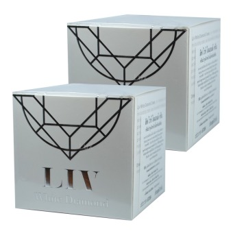 Liv White Diamond Cream ลิฟ ไวท์ ไดมอนด์ ครีม ครีมดีที่วิกกี้แนะนำ บำรุงผิวหน้าเนื้อครีมเข้มข้น 30 ml. (2 กล่อง) Liv White Diamond Cream ลิฟ ไวท์ ไดมอนด์ ครีม ครีมดีที่วิกกี้แนะนำ บำรุงผิวหน้าเนื้อครีมเข้มข้น 30 ml. (2 กล่อง)