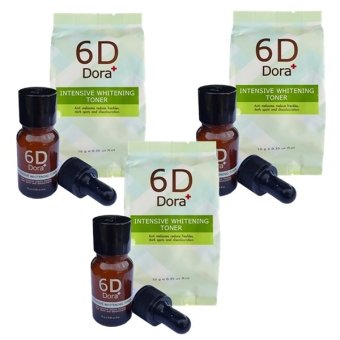 6D Dora+ Intensive Whitening Toner (6D Dora+ โทนเนอร์สลายฝ้า กระ) 3 ขวด 6D Dora+ Intensive Whitening Toner (6D Dora+ โทนเนอร์สลายฝ้า กระ) 3 ขวด