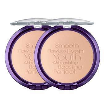 PHYSICIANS FORMULA youthful wear cosmeceutical youth-boosting powder matte finish แป้งฝุ่นอัดแข็งเนื้อโปร่งแสง 9.5g (สี translucent 7594) (2 ตลับ) PHYSICIANS FORMULA youthful wear cosmeceutical youth-boosting powder matte finish แป้งฝุ่นอัดแข็งเนื้อโปร่งแสง 9.5g (สี translucent 7594) (2 ตลับ)