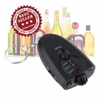 Elit เครื่องวัดแอลกอฮอล์ แบบพวงกุญแจ พร้อมไฟฉาย Breath Alcohol Tester (Black) Elit เครื่องวัดแอลกอฮอล์ แบบพวงกุญแจ พร้อมไฟฉาย Breath Alcohol Tester (Black)