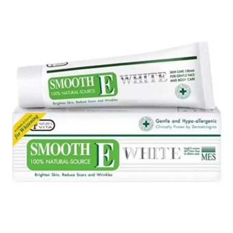 Smooth E Cream Plus White 60กรัม(1หลอด) Smooth E Cream Plus White 60กรัม(1หลอด)