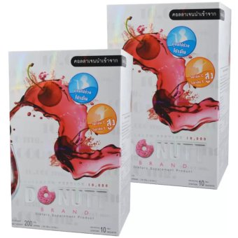Donut Collagen 10000 mg โดนัท คอลลาเจน 10ซอง/กล่อง (2 กล่อง) Donut Collagen 10000 mg โดนัท คอลลาเจน 10ซอง/กล่อง (2 กล่อง)