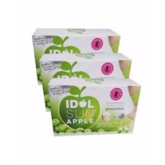 IDOL SLIM APPLE ไอดอล สลิม แอปเปิ้ล น้ำผลไม้เร่งการเผาผลาญไขมันลดน้ำหนัก3 กล่อง IDOL SLIM APPLE ไอดอล สลิม แอปเปิ้ล น้ำผลไม้เร่งการเผาผลาญไขมันลดน้ำหนัก3 กล่อง