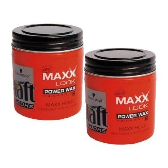 Schwarzkopf taft Looks Maxx Look Power wax 8 Waxx Hold 85 ml (แพ็คคู่) Schwarzkopf taft Looks Maxx Look Power wax 8 Waxx Hold 85 ml (แพ็คคู่)