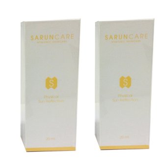 SARUNCARE PHYSICAL SUN REFLECTION 2 ชิ้น ปกป้องผิวหน้าคุณจากแสงแดดยาวนาน 15ชม SARUNCARE PHYSICAL SUN REFLECTION 2 ชิ้น ปกป้องผิวหน้าคุณจากแสงแดดยาวนาน 15ชม