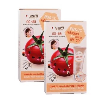 Smooto สมูทโตะ บีบี & ซีซี มะเขือเทศ x 2 กล่อง (รวม 12 ซอง) Smooto สมูทโตะ บีบี & ซีซี มะเขือเทศ x 2 กล่อง (รวม 12 ซอง)