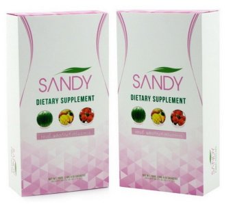 SANDY DETOX แซนดี้ ดีท๊อกซ์ และลดน้ำหนัก 3มิติ สุขภาพดี หุ่นเพรียว ผิวขาวใส 2 กล่อง SANDY DETOX แซนดี้ ดีท๊อกซ์ และลดน้ำหนัก 3มิติ สุขภาพดี หุ่นเพรียว ผิวขาวใส 2 กล่อง