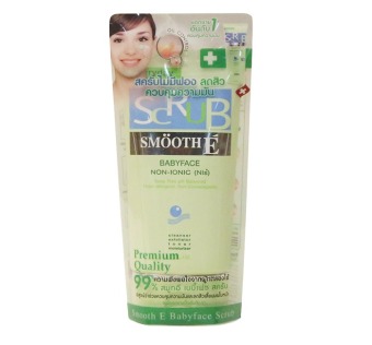 SMOOTH E Babyface Scrub (4 OZ.) 120 กรัม (1กล่อง) SMOOTH E Babyface Scrub (4 OZ.) 120 กรัม (1กล่อง)