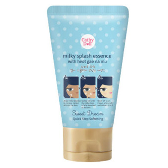 Cathy Doll ครีมนมแพะ ลดฝ้า กระแดด และจุดด่างดำ Milky Splash Essence With Heot Gae Na Mu 50g Cathy Doll ครีมนมแพะ ลดฝ้า กระแดด และจุดด่างดำ Milky Splash Essence With Heot Gae Na Mu 50g