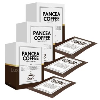 Pancea Coffee กาแฟลดน้ำหนัก แพนเซีย คอฟฟี่ ด้วยส่วนผสมพิเศษกว่า 15 ชนิด บรรจุ 10 ซอง ( 3 กล่อง) Pancea Coffee กาแฟลดน้ำหนัก แพนเซีย คอฟฟี่ ด้วยส่วนผสมพิเศษกว่า 15 ชนิด บรรจุ 10 ซอง ( 3 กล่อง)