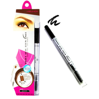 Mei Linda ดินสอเขียนคิ้ว เมลิดา Smart Auto Brow Liner สูตรกันน้ำ No. 02 Black Brown Mei Linda ดินสอเขียนคิ้ว เมลิดา Smart Auto Brow Liner สูตรกันน้ำ No. 02 Black Brown
