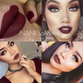 ลิปสติก เนื้อแมท NANI Long Lasting Lip เบอร์33 ลิปสติก เนื้อแมท NANI Long Lasting Lip เบอร์33