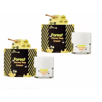 B'Secret Forest Honey Bee cream ครีมน้ำผึ้งป่า ครีมหน้าเงา ขาวใส ไร้สิว All in One 2 กระปุก (15 กรัม /1 กระปุก) B'Secret Forest Honey Bee cream ครีมน้ำผึ้งป่า ครีมหน้าเงา ขาวใส ไร้สิว All in One 2 กระปุก (15 กรัม /1 กระปุก)
