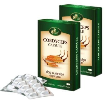 Phytogold Cordyceps plus licorice extract ถั่งเช่าผสมสารสกัดชะเอม 30 แคปซูล x 2 กล่อง เสริมสร้างภูมิคุ้มกันในร่างกาย Phytogold Cordyceps plus licorice extract ถั่งเช่าผสมสารสกัดชะเอม 30 แคปซูล x 2 กล่อง เสริมสร้างภูมิคุ้มกันในร่างกาย