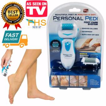 FHS Personal Pedi Foot Care เครื่องขัดส้นเท้าไฟฟ้า ที่ขัดส้นเท้า ขัดลอกส้นเท้าแตก FHS Personal Pedi Foot Care เครื่องขัดส้นเท้าไฟฟ้า ที่ขัดส้นเท้า ขัดลอกส้นเท้าแตก