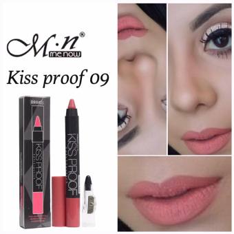 #No.09 คิสพรูฟ+กบเหลา Menow Kissproof Soft lipstick 4.2g. #No.09 คิสพรูฟ+กบเหลา Menow Kissproof Soft lipstick 4.2g.