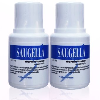 Saugella dermoliquido pH 3.5 ซอลเจลล่า เดอร์โมลิควิด (เหมาะสำหรับใช้เป็นประจำทุกวัน) (สีฟ้า) 100ml (2 ขวด) Saugella dermoliquido pH 3.5 ซอลเจลล่า เดอร์โมลิควิด (เหมาะสำหรับใช้เป็นประจำทุกวัน) (สีฟ้า) 100ml (2 ขวด)