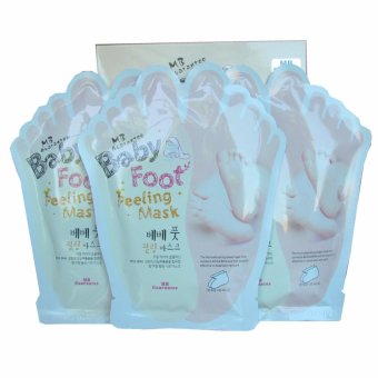 Baby Foot Mask เบบี้ ฟุท มาส์ก เท้านุ่ม เหมือนเด็ก แก้เท้าแตก เท้าหยาบ เท้าด้าน บำรุง และ ถนอมผิว เห็นผลจริง 3 ห่อ Baby Foot Mask เบบี้ ฟุท มาส์ก เท้านุ่ม เหมือนเด็ก แก้เท้าแตก เท้าหยาบ เท้าด้าน บำรุง และ ถนอมผิว เห็นผลจริง 3 ห่อ