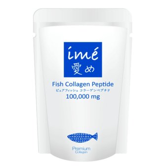 ไอเม่ คอลลาเจนจากปลาทะเล Ime Fish Collagen Peptide 100,000 mg (100 g) 1 Sachet ไอเม่ คอลลาเจนจากปลาทะเล Ime Fish Collagen Peptide 100,000 mg (100 g) 1 Sachet