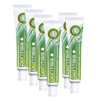 แพ็ค 6 ชิ้น / ยาสีฟันสมุนไพรสกัด เดนทิส Mistine Herbal Extracted Toothpaste Dentiss แพ็ค 6 ชิ้น / ยาสีฟันสมุนไพรสกัด เดนทิส Mistine Herbal Extracted Toothpaste Dentiss
