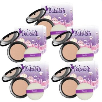 Babalah บาบาร่า แป้งเค้กทูเวย์ ผสมรองพื้น 2 Way 14 g. 5 ตลับ (เบอร์ 2) Babalah บาบาร่า แป้งเค้กทูเวย์ ผสมรองพื้น 2 Way 14 g. 5 ตลับ (เบอร์ 2)