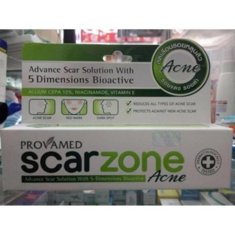 Provamed Scarzone Acne รอยสิวจางหาย ลาไกลทุกรอย 10 gm. Provamed Scarzone Acne รอยสิวจางหาย ลาไกลทุกรอย 10 gm.