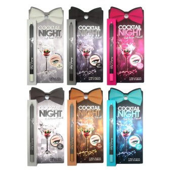 Mei Linda อายไลเนอร์แบบดินสอ เจลไลเนอร์ เมลินดา Cocktail Night Gel Liner Pencil (6 แท่ง) Mei Linda อายไลเนอร์แบบดินสอ เจลไลเนอร์ เมลินดา Cocktail Night Gel Liner Pencil (6 แท่ง)