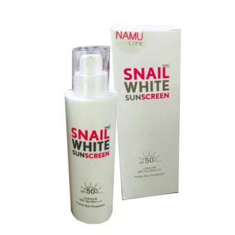 Snail White SUNSCREEN ครีมกันแดด สเนลไวท์ SPF 50+ PA++++ 51ml. Snail White SUNSCREEN ครีมกันแดด สเนลไวท์ SPF 50+ PA++++ 51ml.