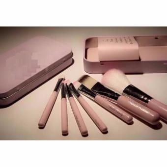 ชุดแปรงแต่งหน้าพร้อมกล่อง สีชมพู ชุดแปรงแต่งหน้าพร้อมกล่อง สีชมพู