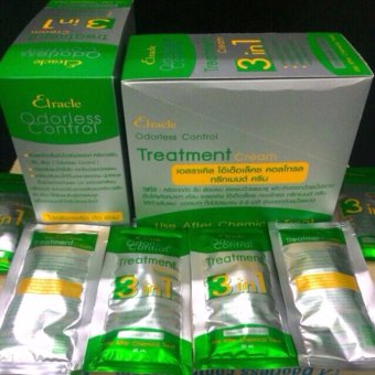 Elracle Odorless Control Treatment Cream 3 In 1 เอลราเคิล โอ๊เด็อเล็คซ คอลโทรล ทรีทเมนท์ ครีม 2 กล่อง (บรรจุ กล่องละ 24ซอง) Elracle Odorless Control Treatment Cream 3 In 1 เอลราเคิล โอ๊เด็อเล็คซ คอลโทรล ทรีทเมนท์ ครีม 2 กล่อง (บรรจุ กล่องละ 24ซอง)