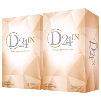 D24 IN (2 กล่อง) เหมาะสำหรับคนที่ชอบทานขนม ของหวาน และ น้ำอัดลม D24 IN (2 กล่อง) เหมาะสำหรับคนที่ชอบทานขนม ของหวาน และ น้ำอัดลม