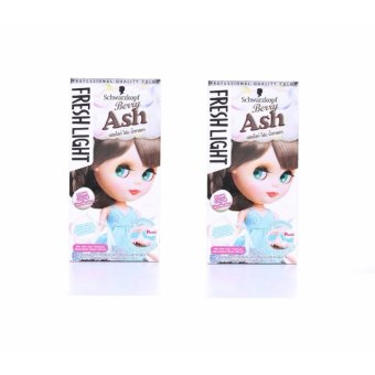 Schwarzkopf Freshlight Foam color Berry ASH 95ml สีน้ำตาลเทา ให้ประกายสีสว่างปานกลางระดับ 5(แพ็คคู่) Schwarzkopf Freshlight Foam color Berry ASH 95ml สีน้ำตาลเทา ให้ประกายสีสว่างปานกลางระดับ 5(แพ็คคู่)