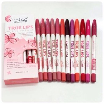 Me Now True Lips Lip Linder Pencil มีนาว ทรู ลิป ไลน์เนอร์ 12 สี (1 กล่อง) Me Now True Lips Lip Linder Pencil มีนาว ทรู ลิป ไลน์เนอร์ 12 สี (1 กล่อง)
